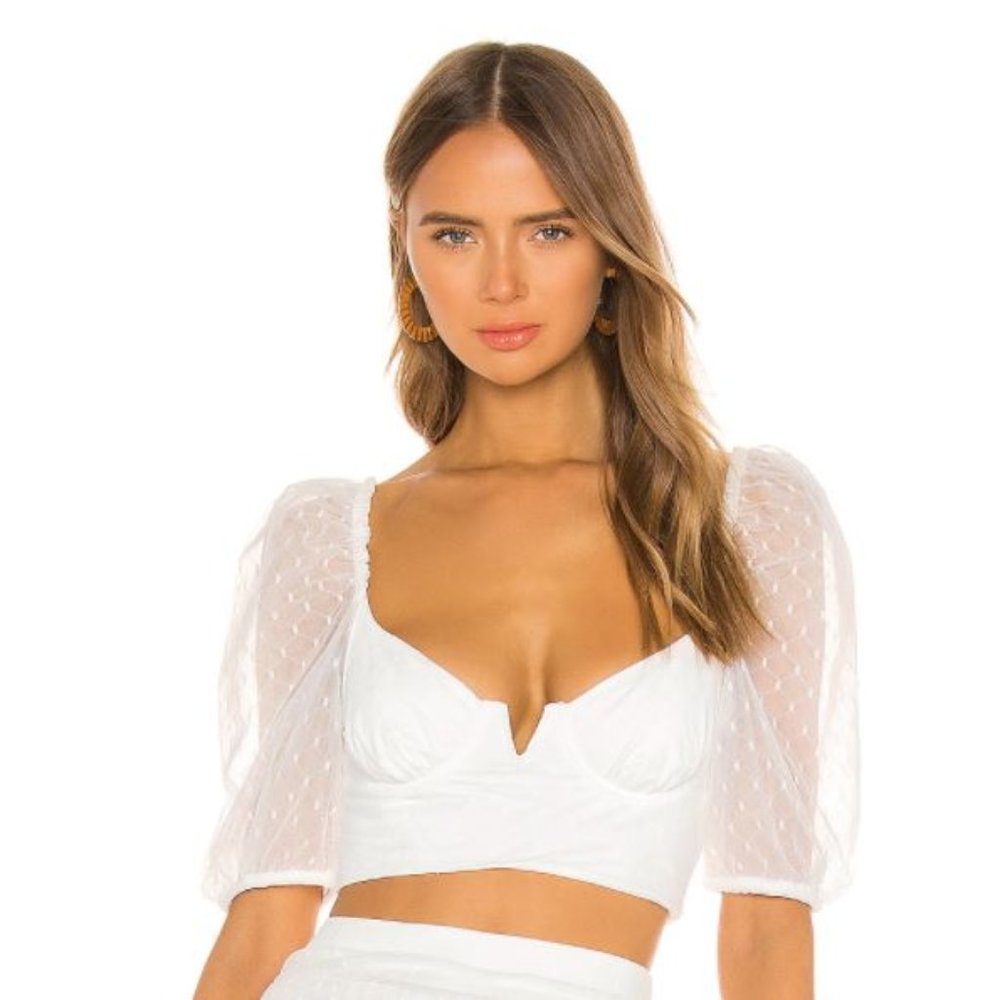 Camila Coelho Sancia Crop Top